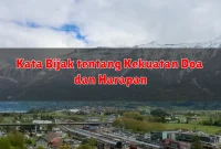 Kata Bijak tentang Kekuatan Doa dan Harapan