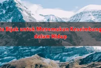 Kata Bijak untuk Menemukan Keseimbangan dalam Hidup